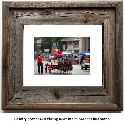 family horseback riding near me in Moore, Oklahoma